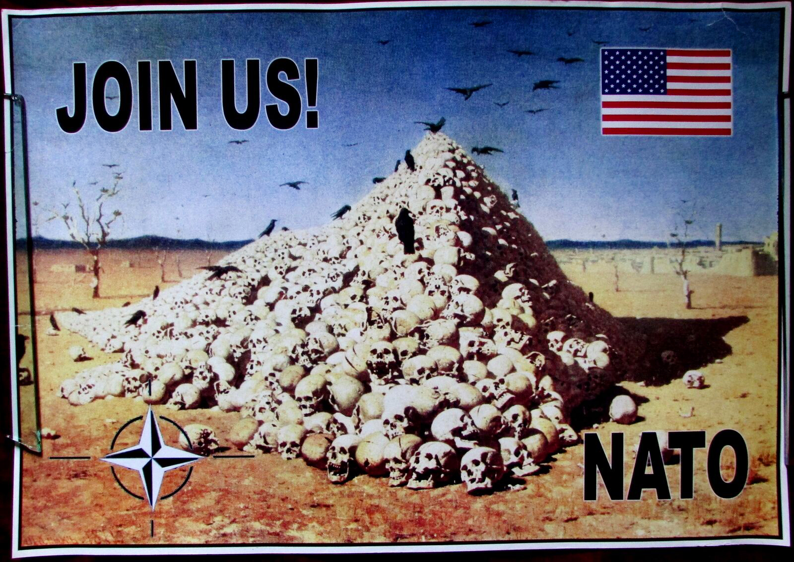 Join us! (Serbian/Yugoslav poster, ca. 1999)