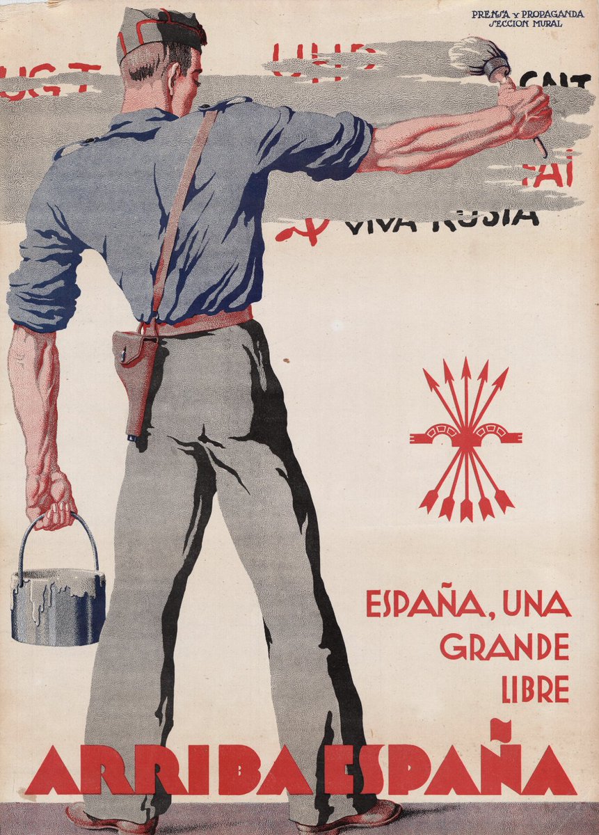 Arriba España (Spanish poster, ca. 1938)