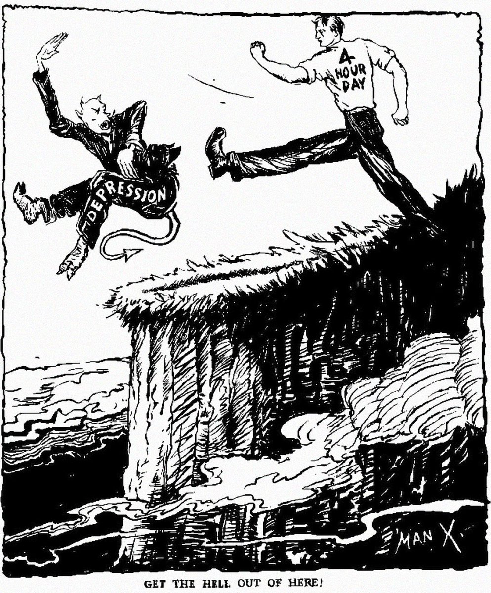 Get the hell out of here! (American cartoon, ca. 1930)